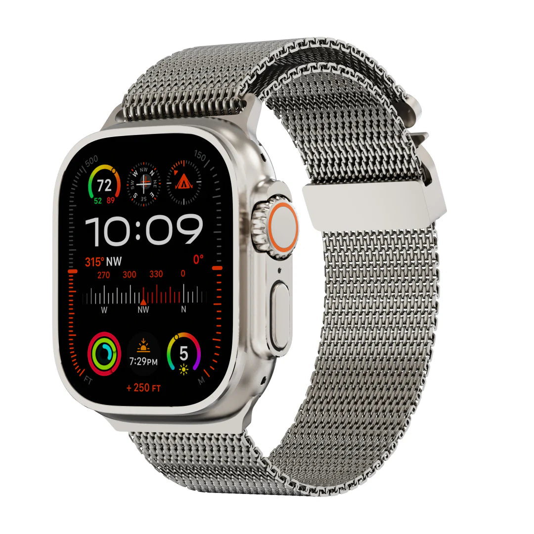 Milanese Loop Titanband für Apple Watch