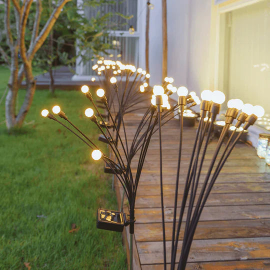 Lampes solaires de jardin dansantes™ | Laissez le jardin briller grâce à l’énergie solaire !