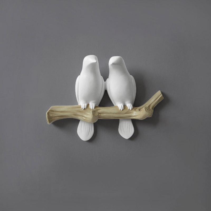 Lovely Birds Coat Hook /decor