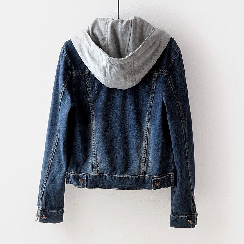 Vivienne Lane Hooded Denim Jacket