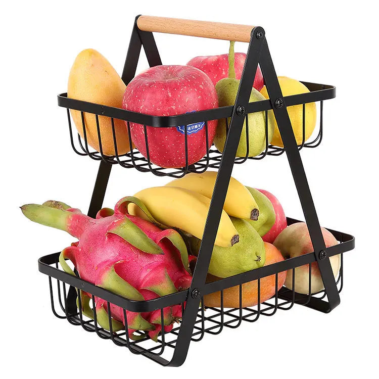 FruitCascade - Organizer per la conservazione della frutta a 2/3 livelli