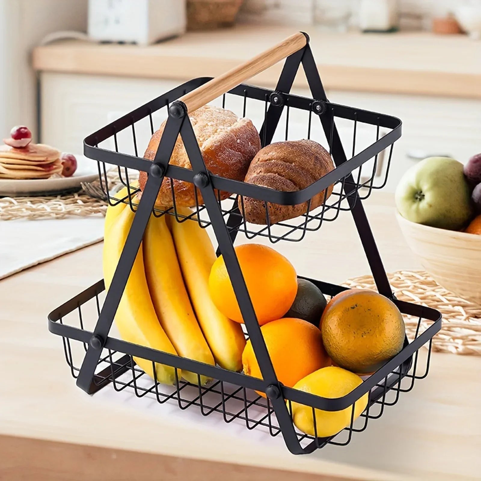 FruitCascade - 2/3 Tier Fruit Storage Organizer