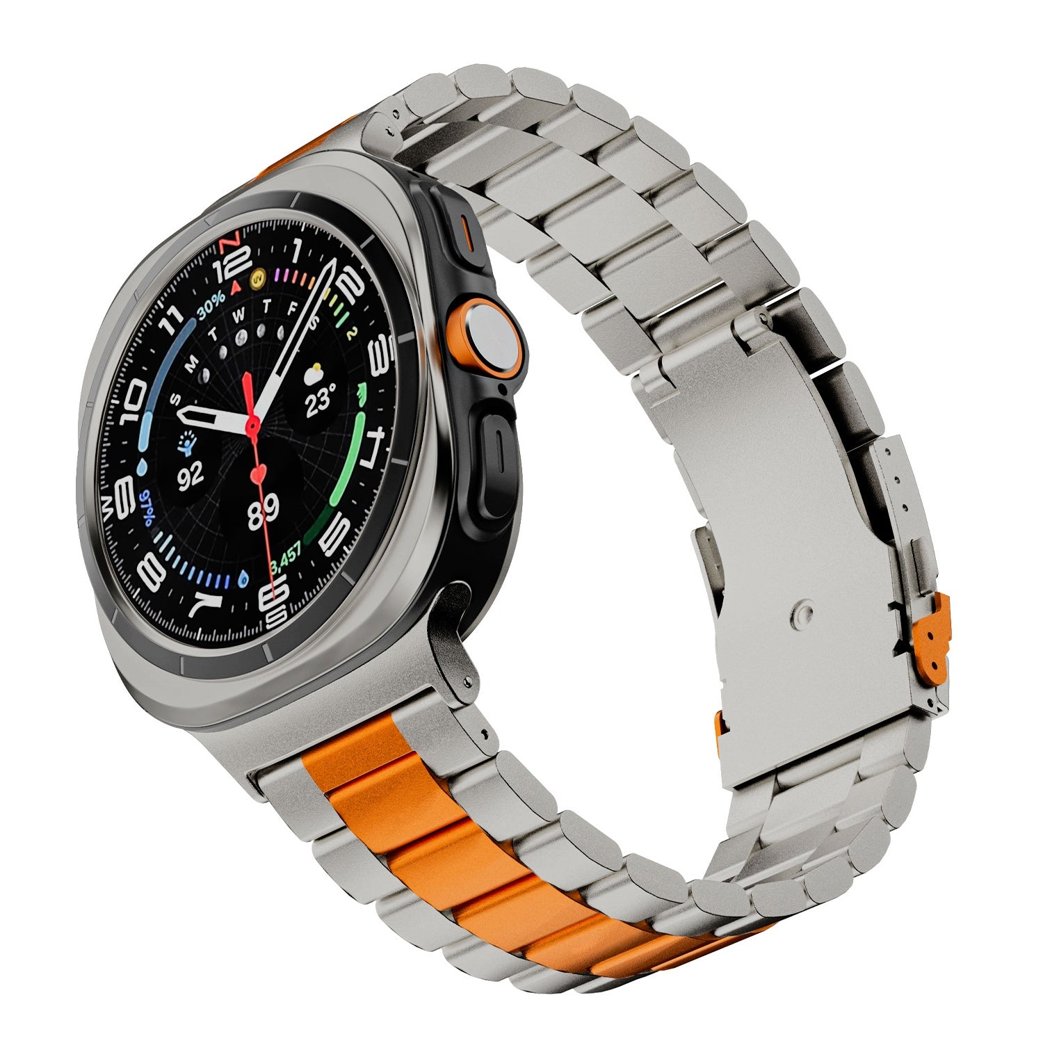 Business Style Titanium Band For Samsung Watch Ultra