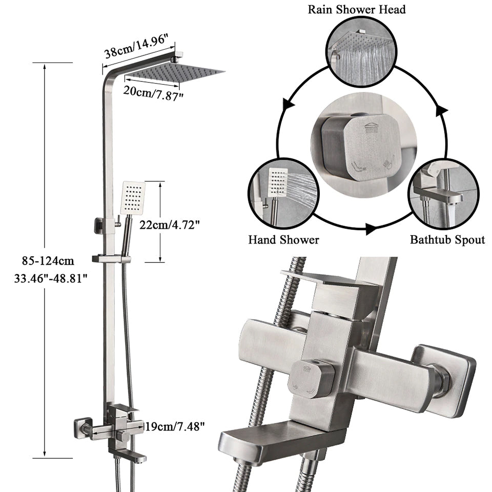 La douche de précipitation