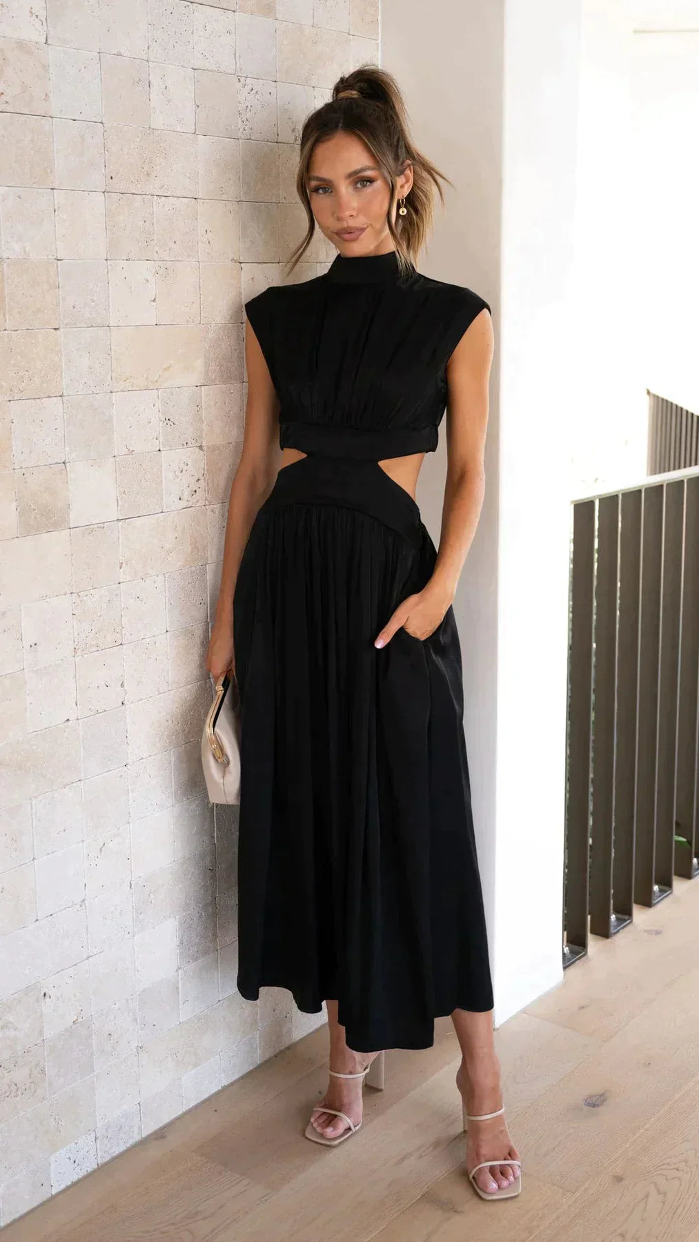 Dinah's cut-out midi dress