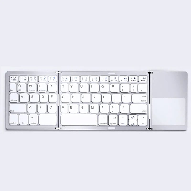 Clavier Bluetooth pliable avec pavé tactile