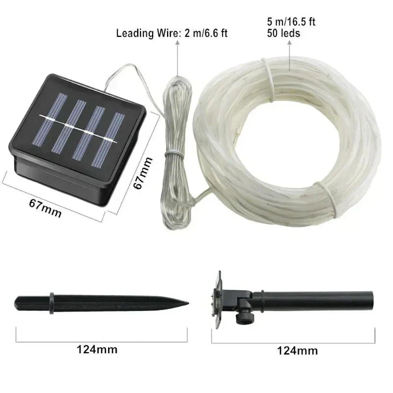 Lumisola - Guirlande Lumineuse LED Solaire Écologique