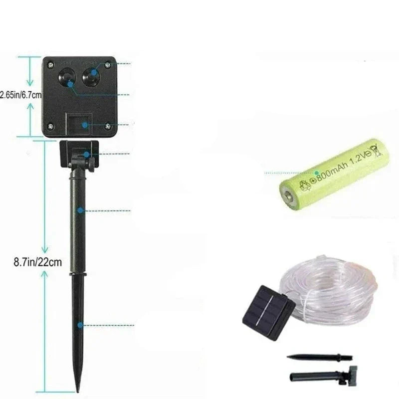 Lumisola - Catena luminosa LED solare ecologica