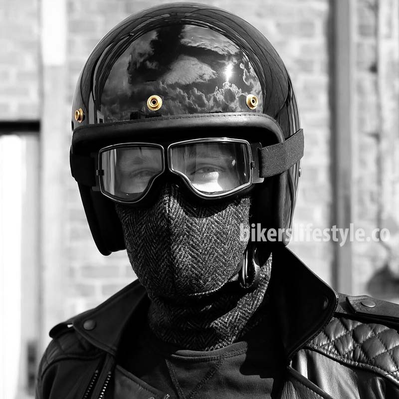 Vintage Motorradbrille