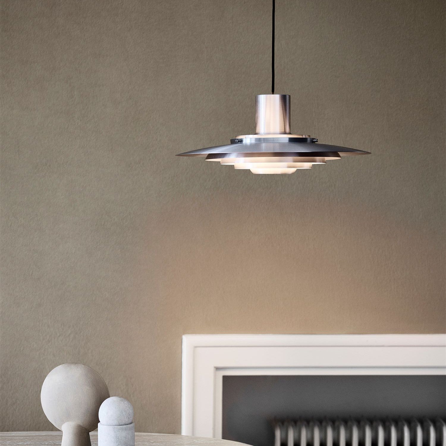 Nordal - Moderne aluminium hanglamp