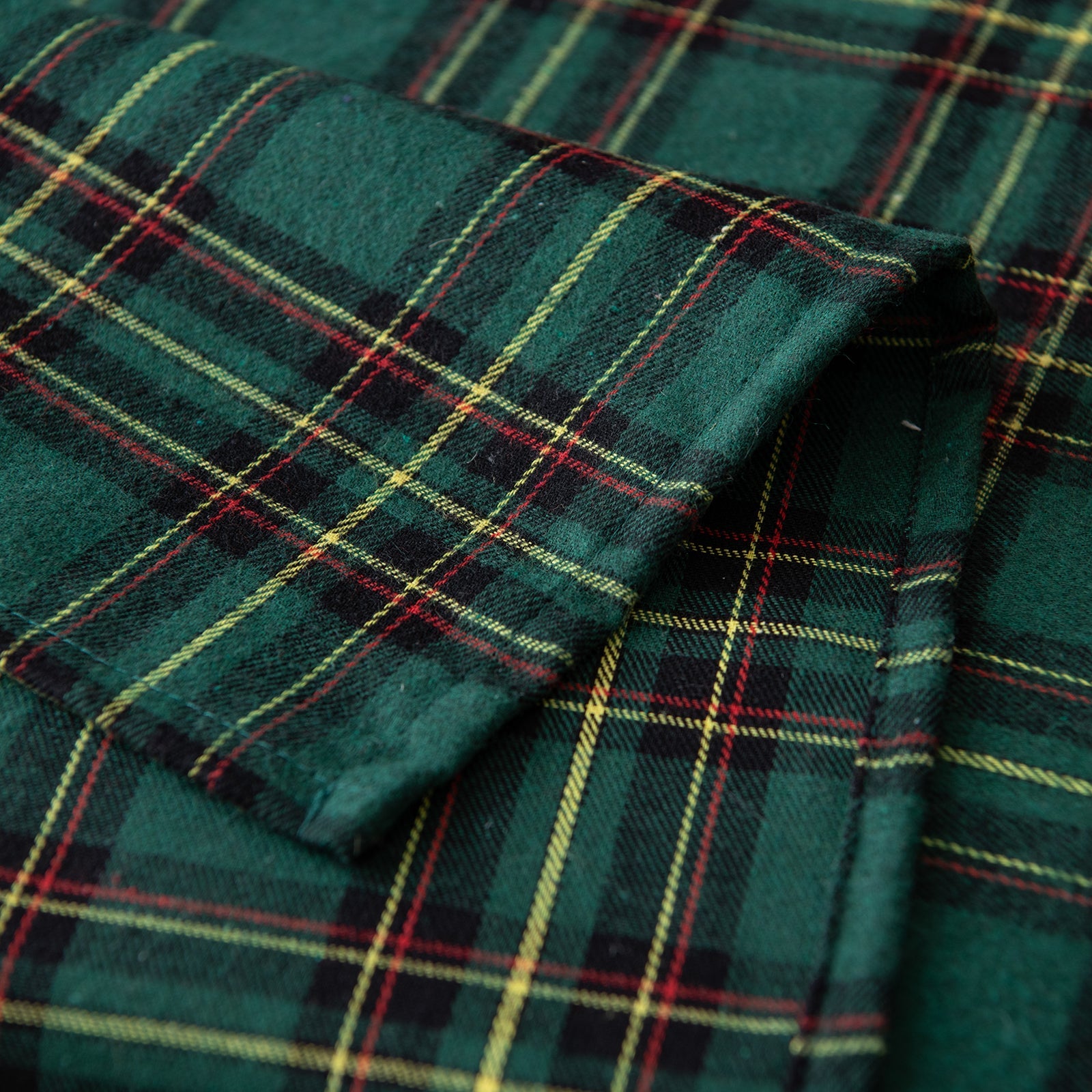 Julefest Tradisjonell skotsk Tartan Squares duk