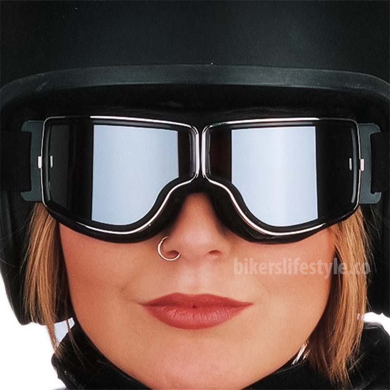 Vintage Motorradbrille