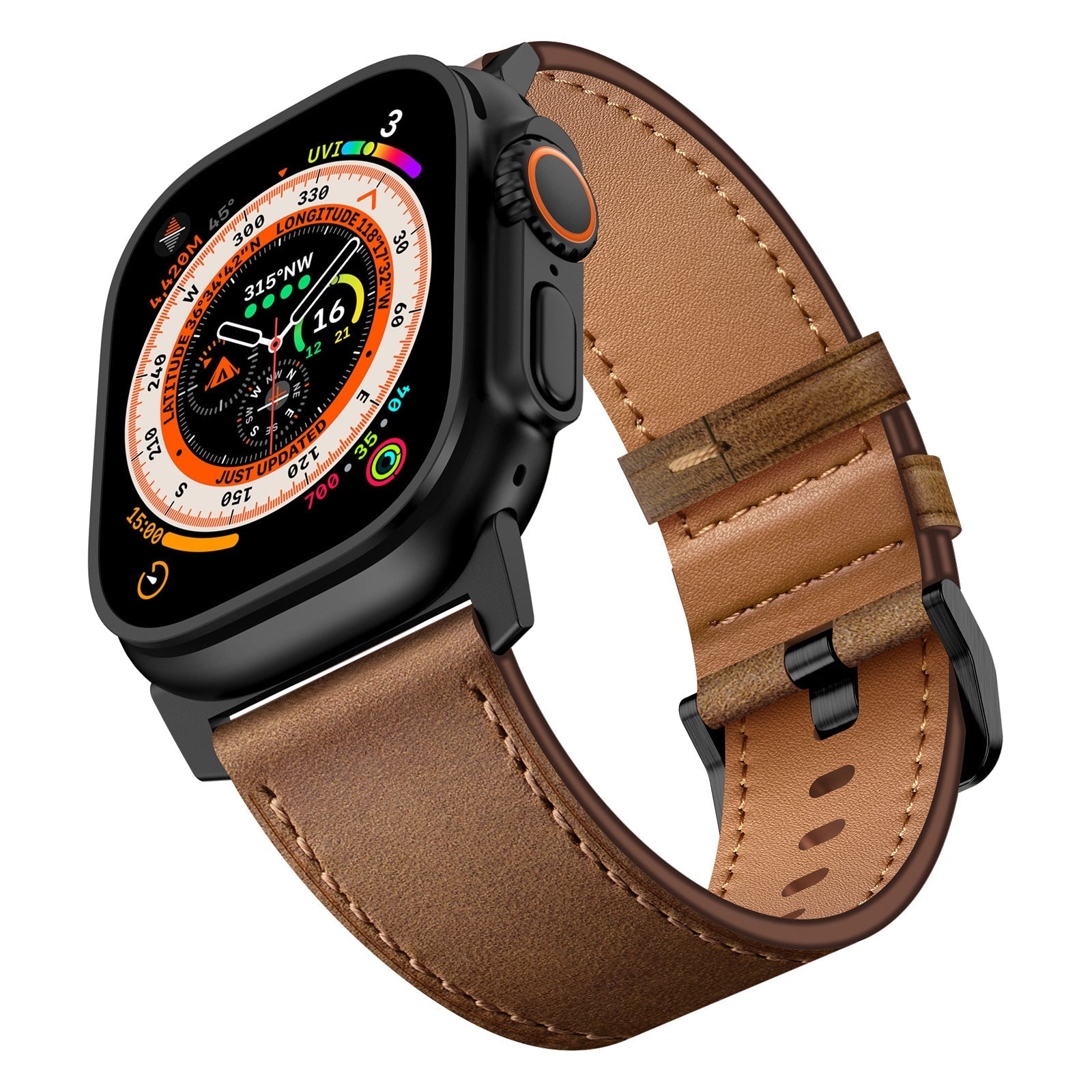 Skórzany pasek Wilderness do Apple Watch