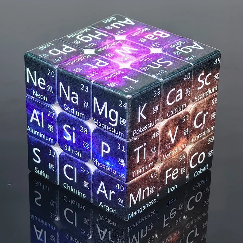 Rompecabezas del cubo elemental