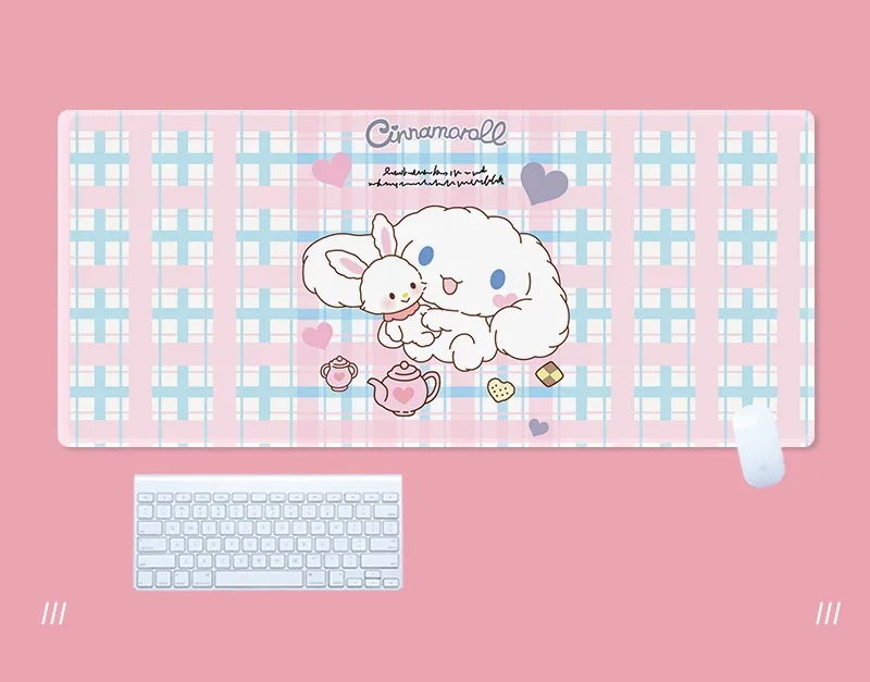 Alfombrilla de escritorio Cinnamoroll Kuromi