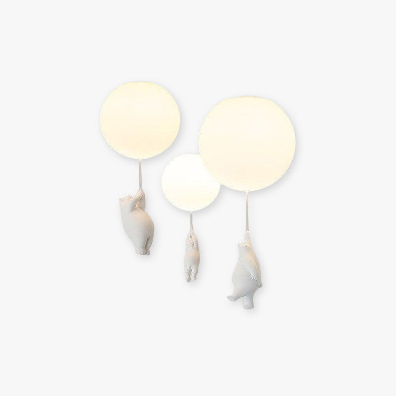 Fateh Lampade da soffitto Lampade a sospensione Orso Palloncino