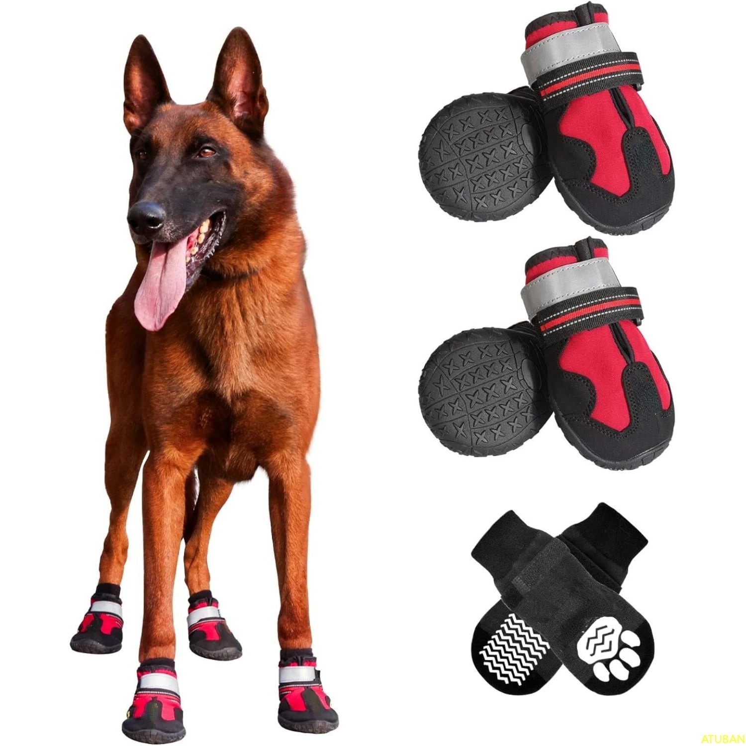 Henri Marcheur - Non-slip dog boots