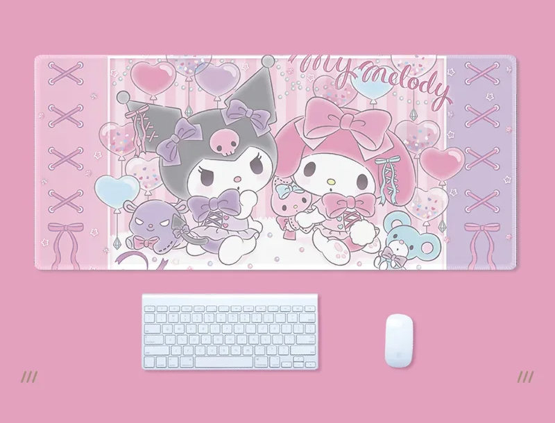 Cinnamoroll Kuromi Bureaumat