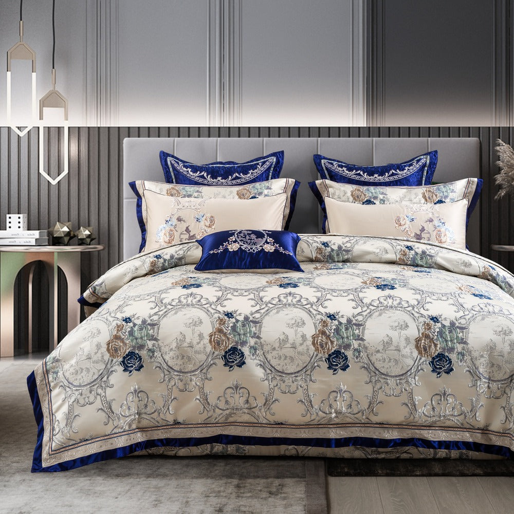 Gazaneya Oriental Jacquard Luxury vuodevaatteet setti