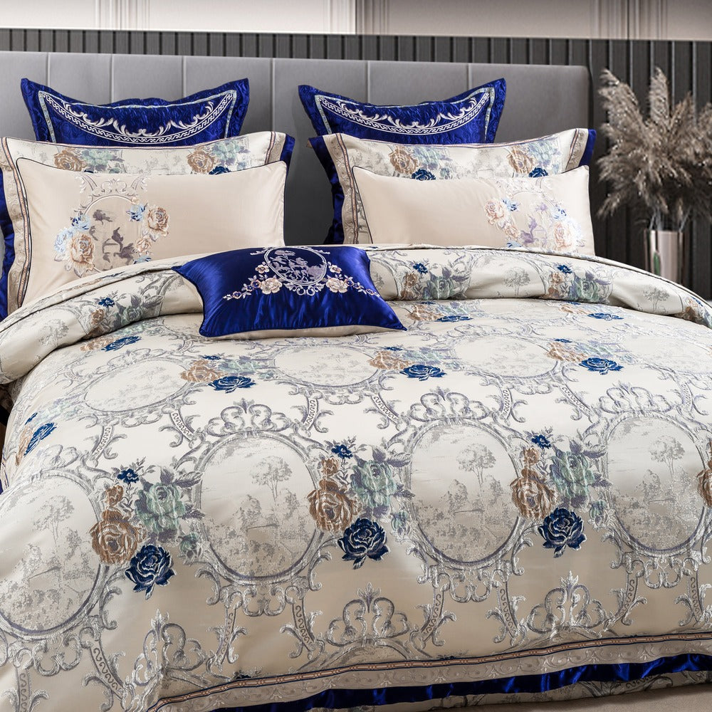 Gazaneya Oriental Jacquard Luxury vuodevaatteet setti