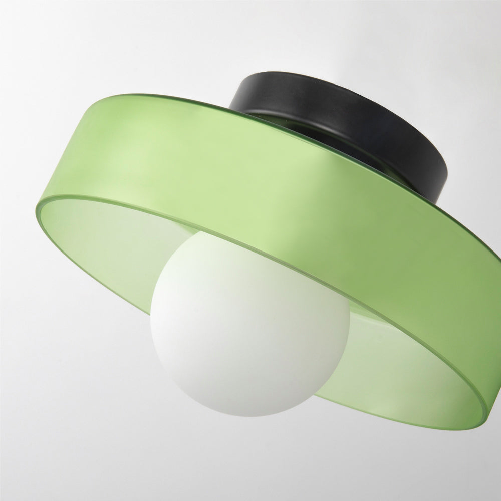 Moderne rund loftslampe