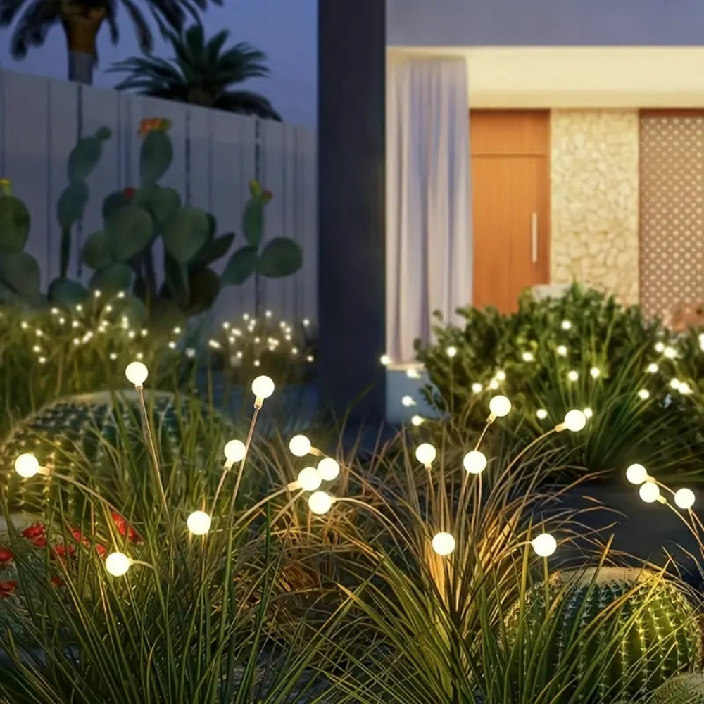 Solar Powered Firefly Garden Lights