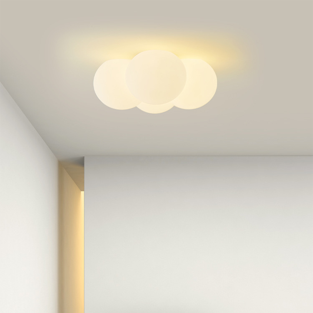 White Cloud Bubbles-plafondlamp - Modern LED-armatuur voor woonkamer, slaapkamer, hal