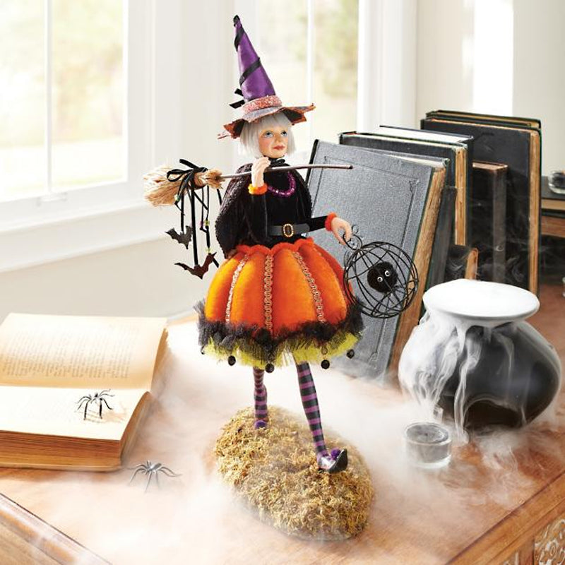 Halloween Witch Resin -koriste