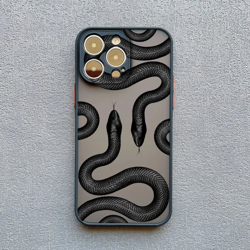 Serpent Motiv iPhone etui