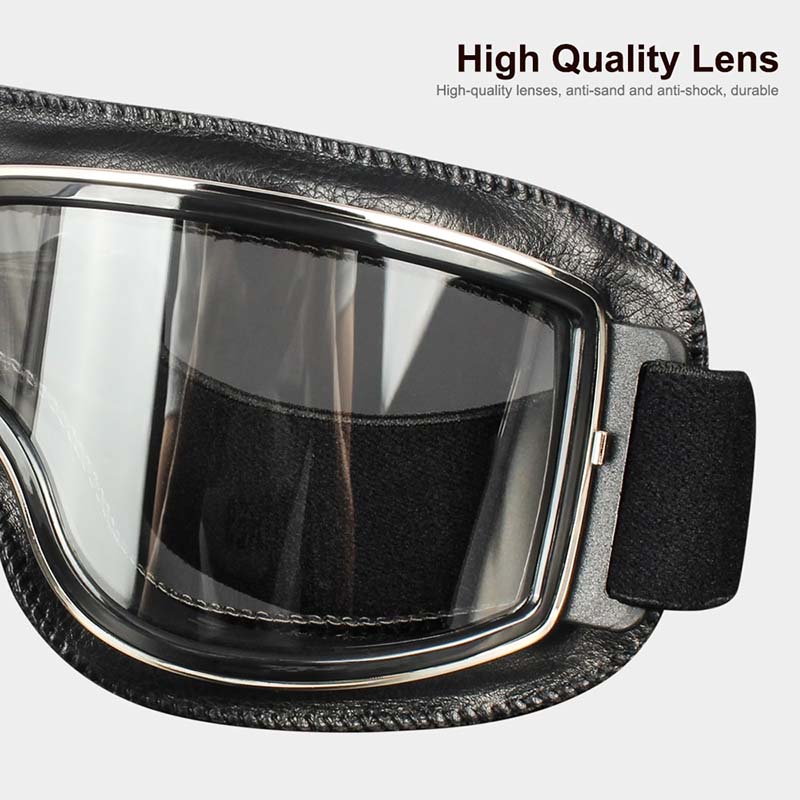 Vintage Motorradbrille