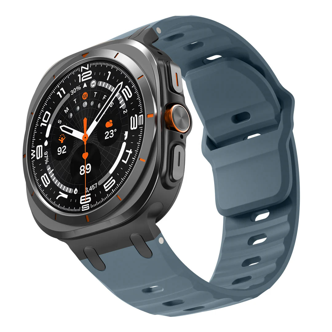 Bracelet de sport en silicone pour Samsung Galaxy Watch Ultra