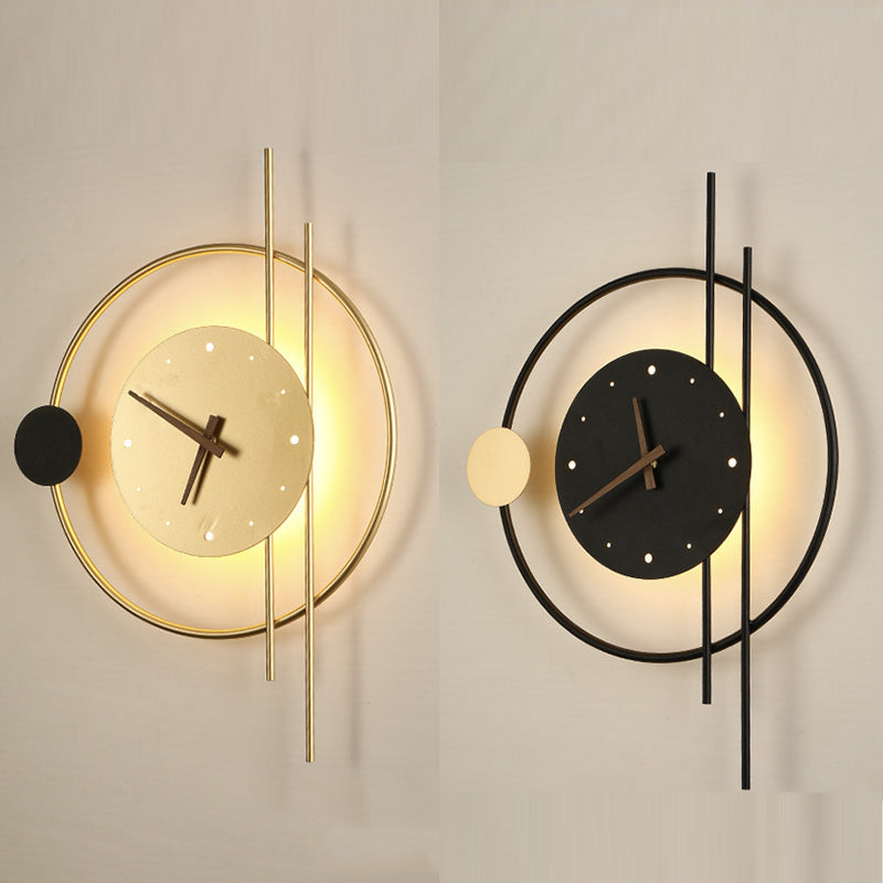 Chronos - Reloj de pared con iluminación LED