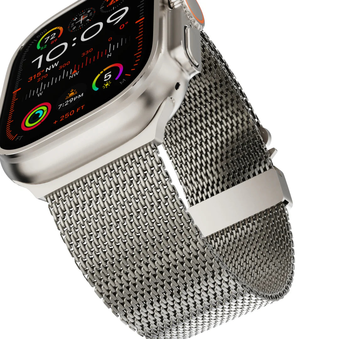 Milanese Loop Titanband für Apple Watch