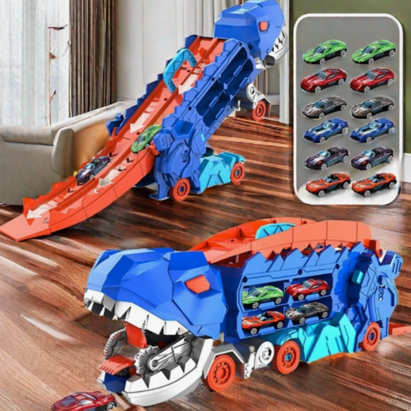 Dino-Powered Transport Adventure Truck – An Exciting Journey for Young Explorers