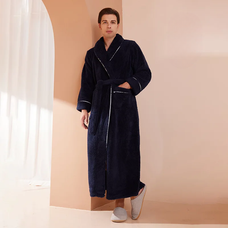 FleeceComfort –  bathrobe in Flanel