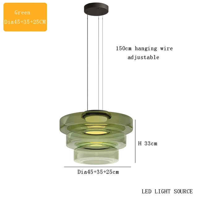 Delphine Glazen Hanglamp