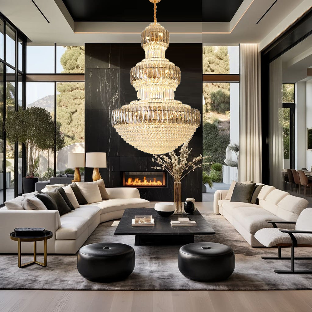 Vangoff Crystal Chandelier