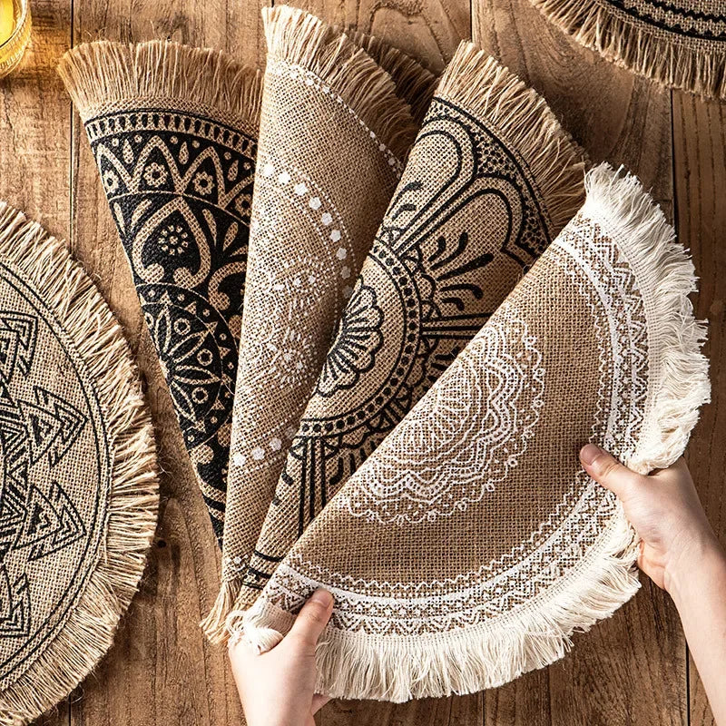 Boho Placemats Set van 4