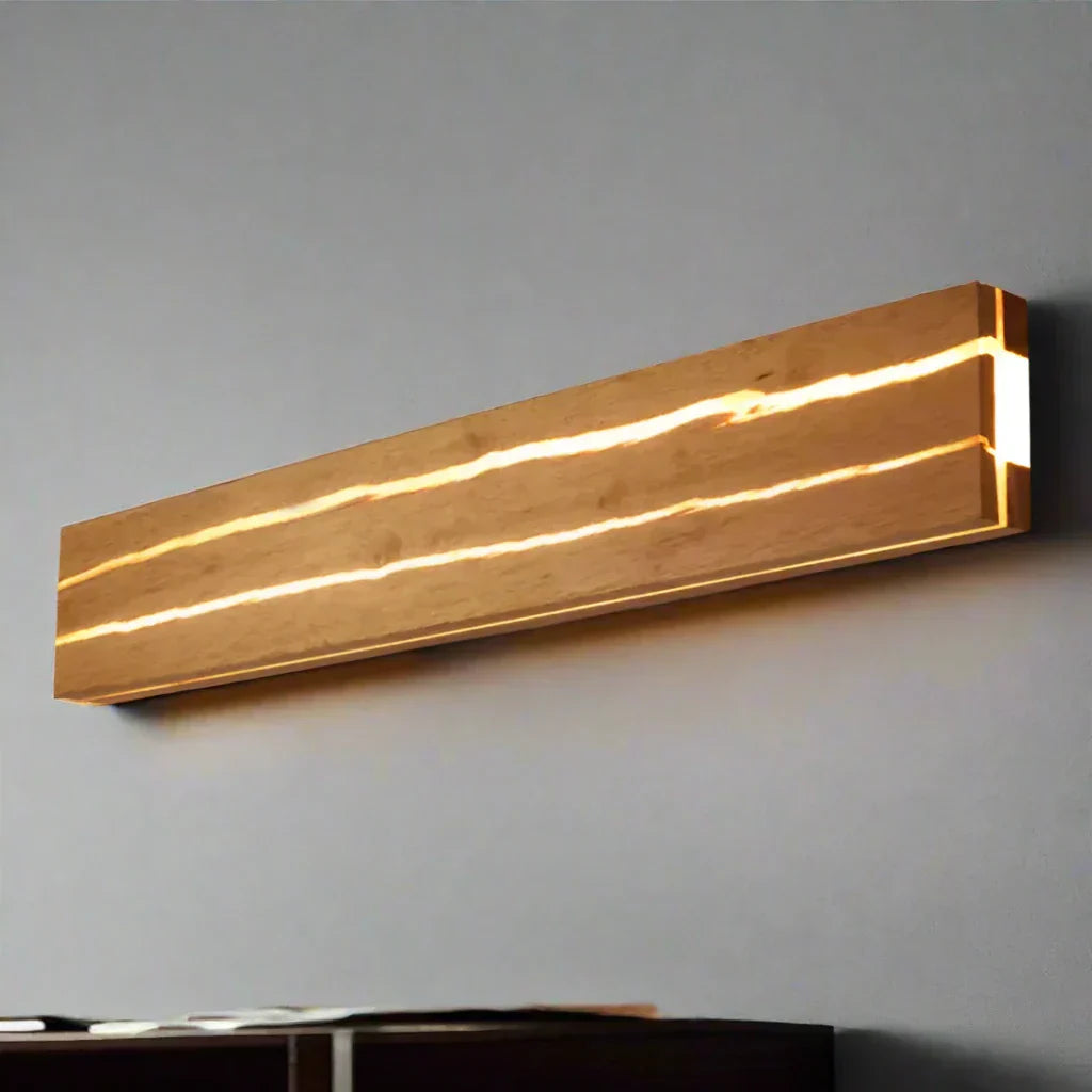 Rustique - Wooden Wall Lighting lampe