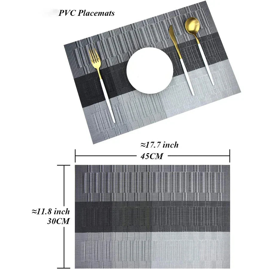 TableWove – Plăci de masă de lux lavabile cu design rezistent la căldură pentru o masă elegantă