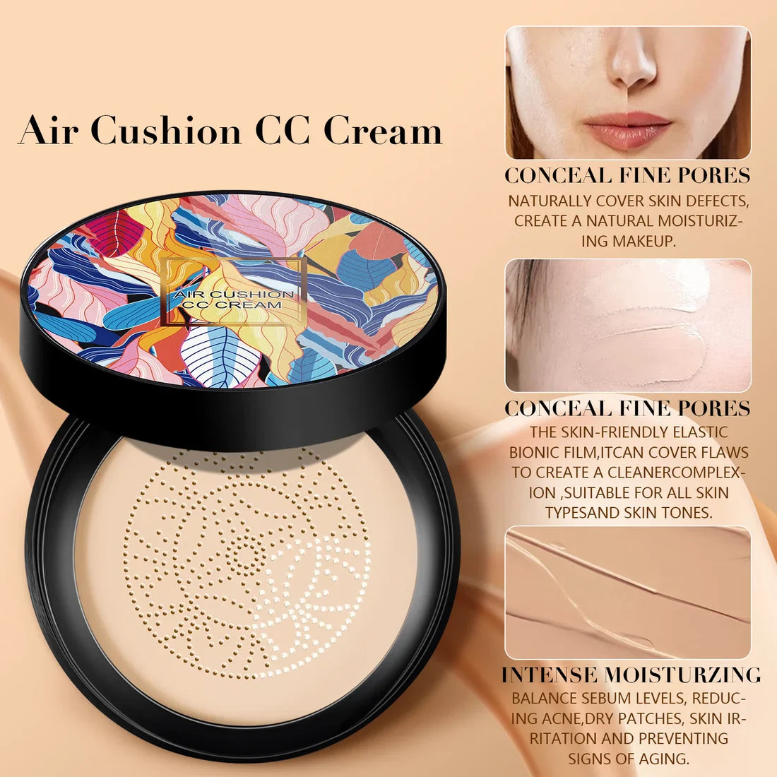 PureBlend™ Svamp Air Cushion CC Cream