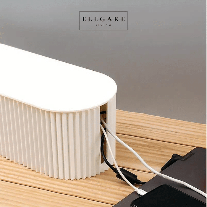 Taavita - Cable Box for Neat Storage of Chargers and Power Strips