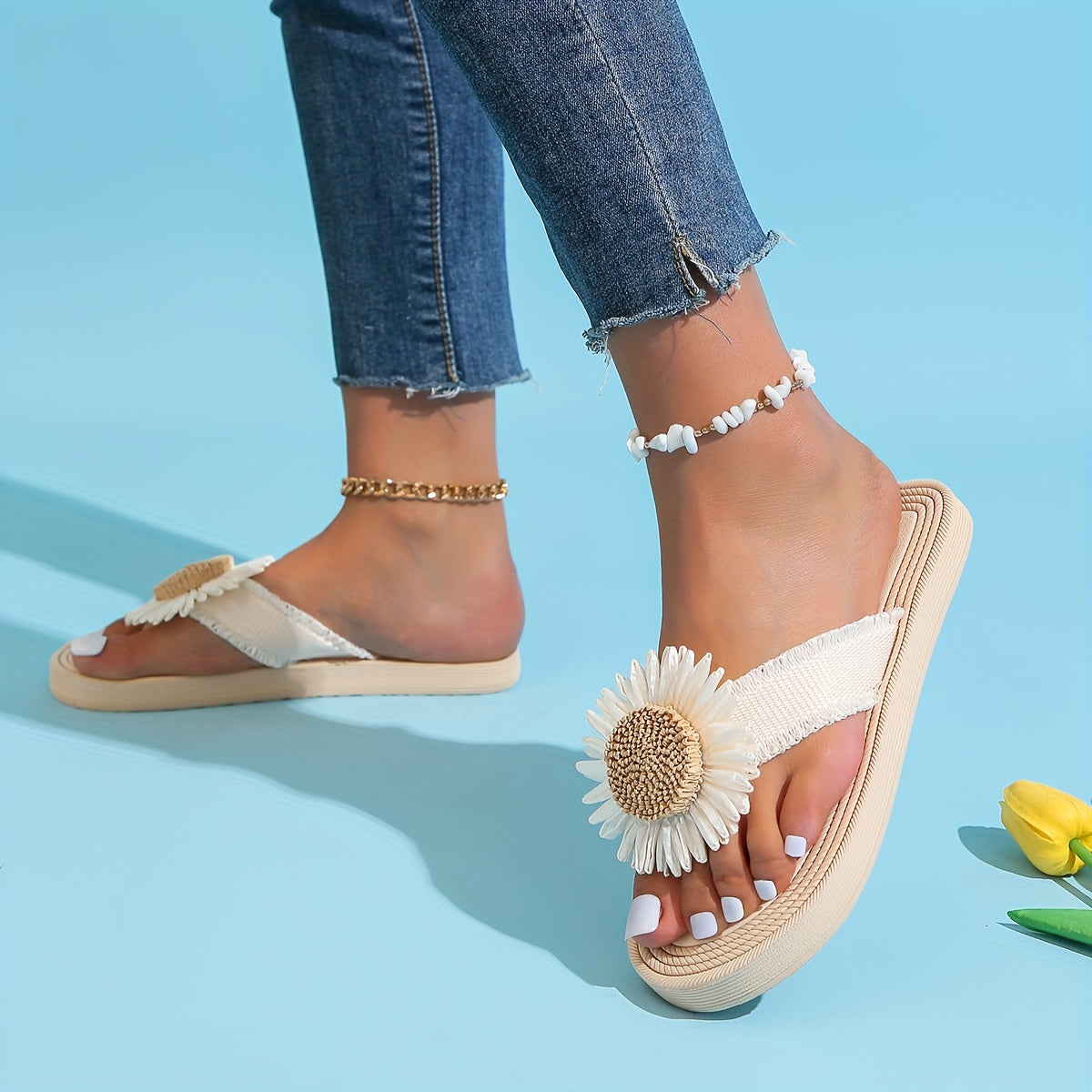 3Leaves Blossom Sandals