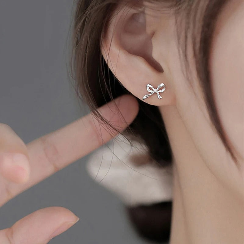 Eva Mini Bow Studs