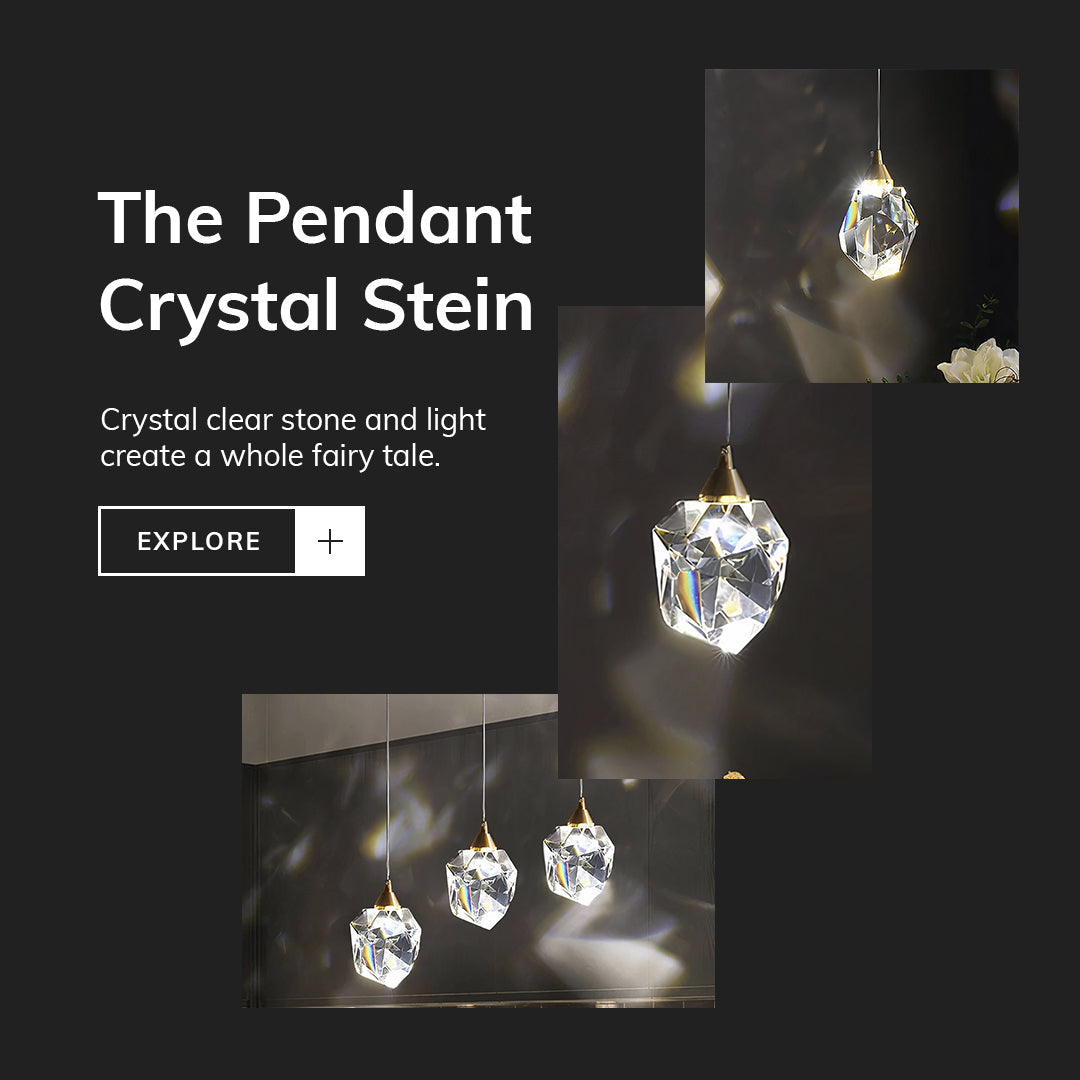 Le pendentif en cristal Stein