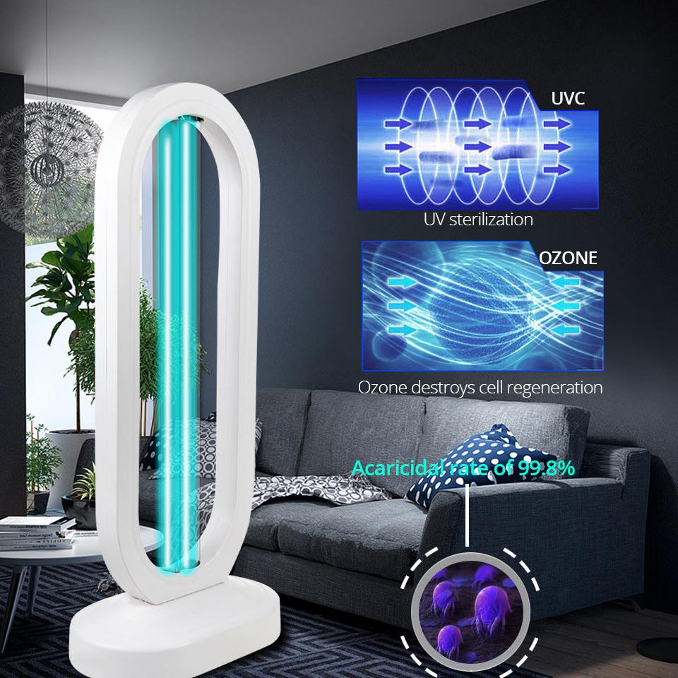 UV Ozone Disinfection Lamp – Effectively Eliminates Germs and Bacteria