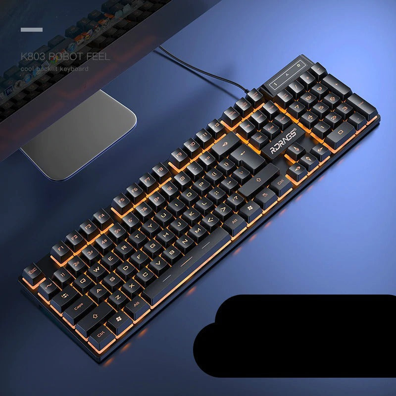 Beleuchtete mechanische Gaming-Tastatur | Mit RGB-Hintergrundbeleuchtung