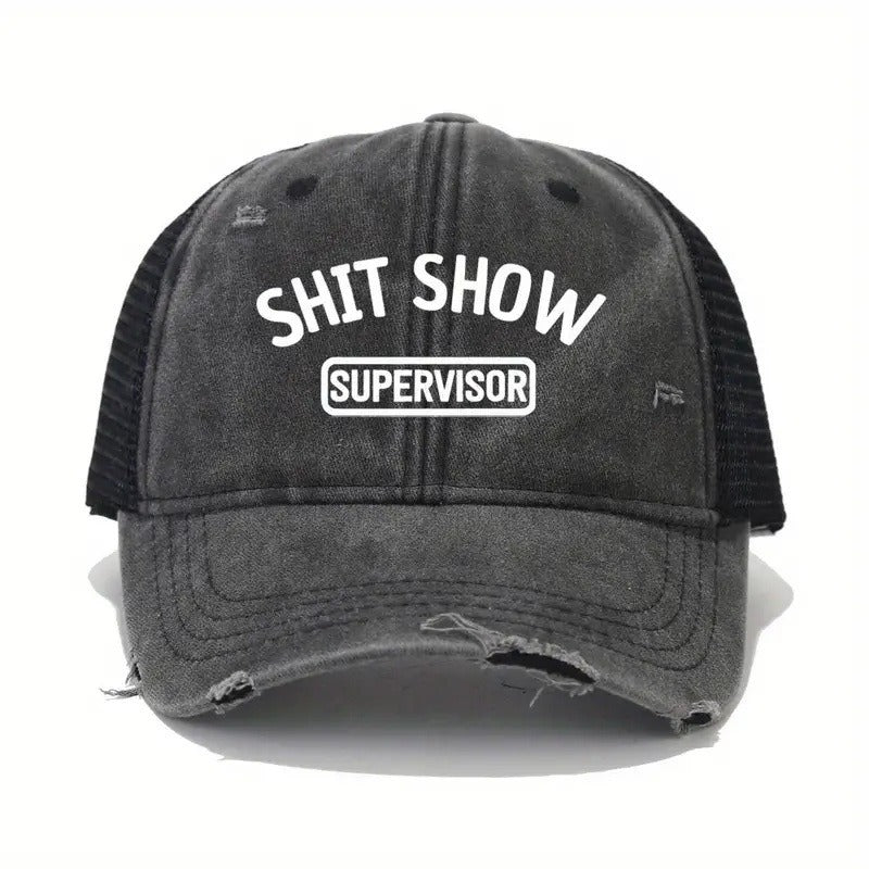 Shit Show Supervisor baseballkeps