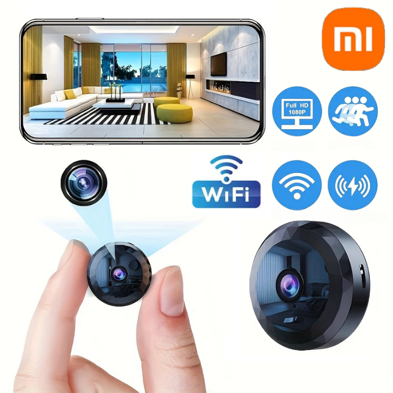 CameraSecurisee - Mini cámara HD 1080P para seguridad del hogar