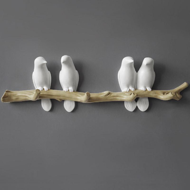 Lovely Birds Coat Hook /decor